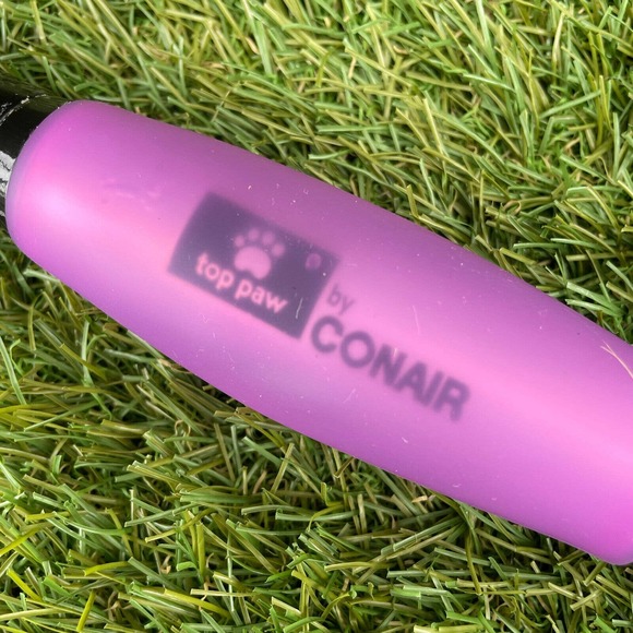 Top Paw Conair FLEA COMB Dog Grooming w/SOFT Gel Grip Handle & Stainless Steel - Picture 3 of 3